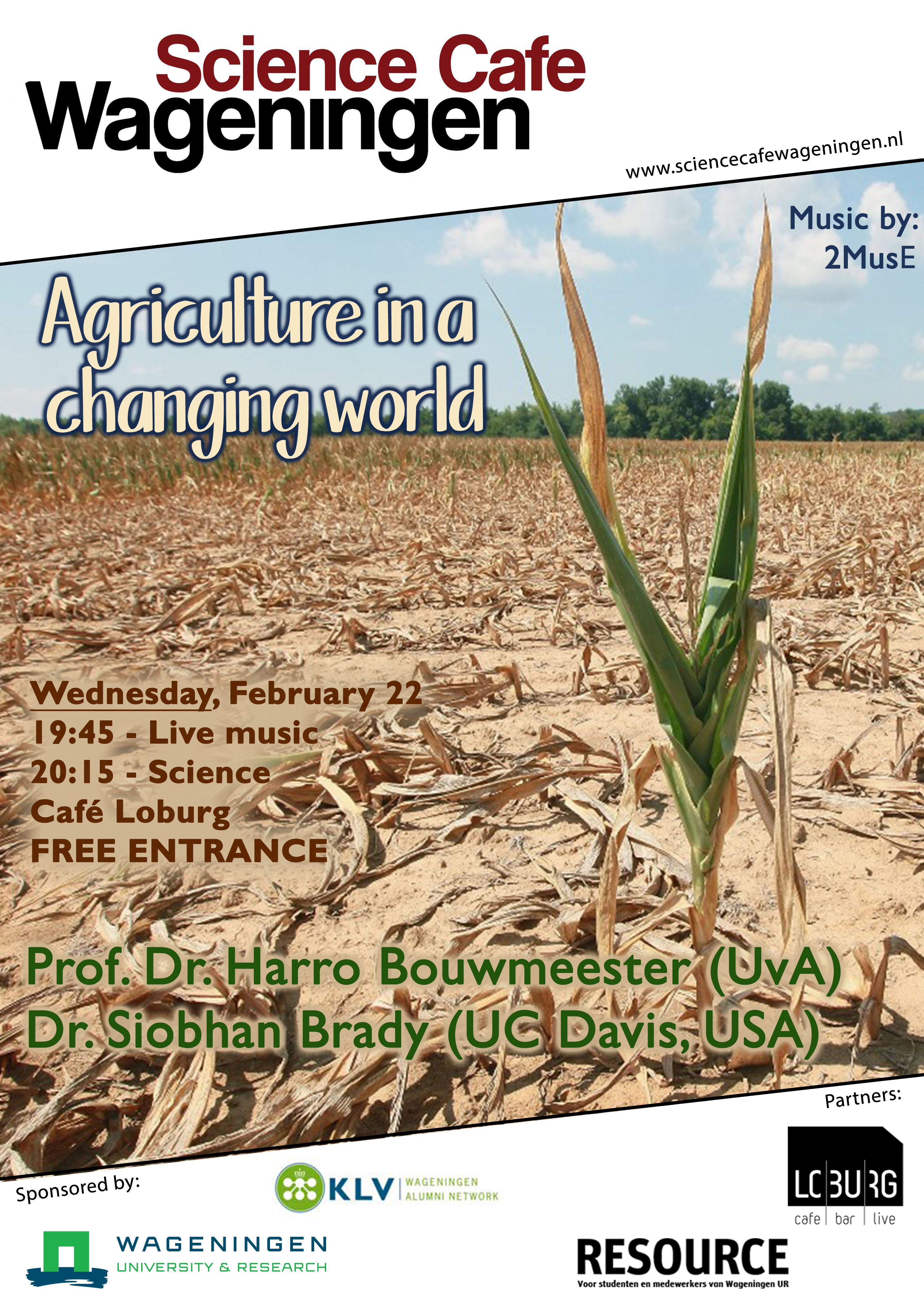 poster Agriculture in a changing world